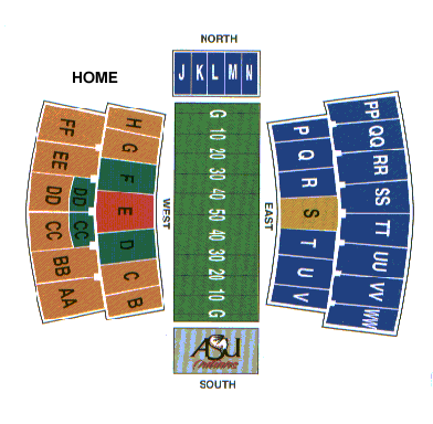University Of Arkansas Stadium Seating Chart
