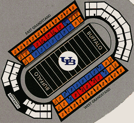 Ub Stadium Seating Chart