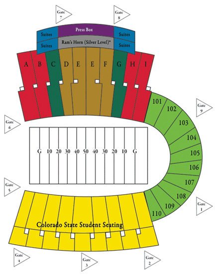 Csu Stadium Seating Chart
