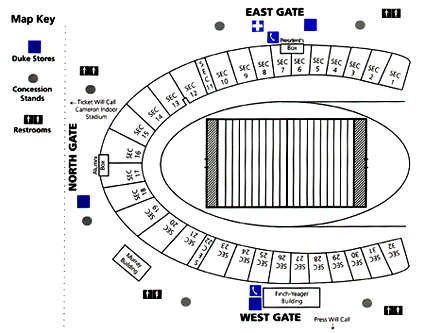 Wake Forest Football Stadium Seating Chart With Rows
