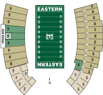 Seating Chart Michigan Football Stadium