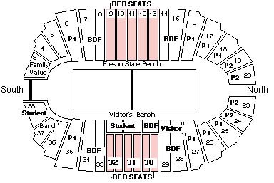 Fresno State Bulldog Stadium Seating Chart