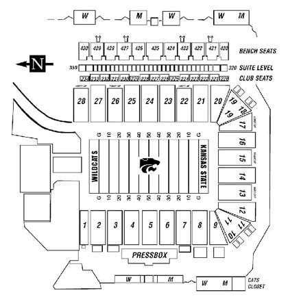 Bill Snyder Family Football Stadium Seating Chart