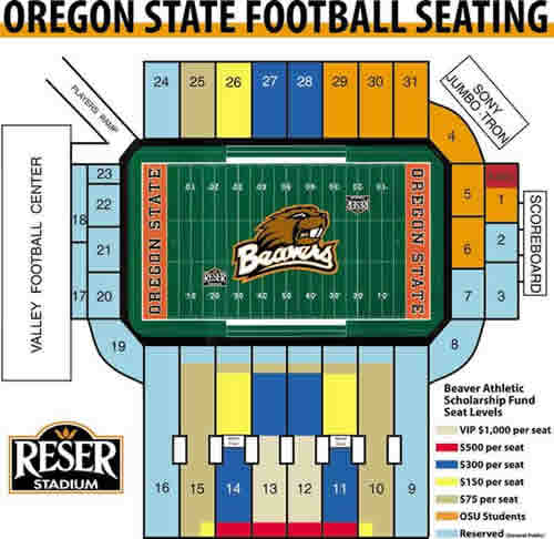 Washington State Football Stadium Seating Chart