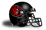 San Diego State Aztecs historical football helmet 17